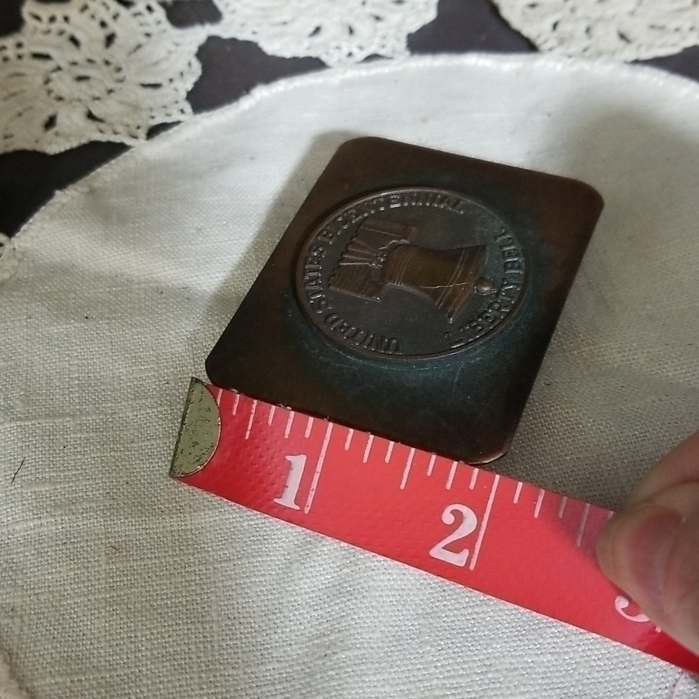 vtg Liberty Bell belt buckle - Picture 6 of 6